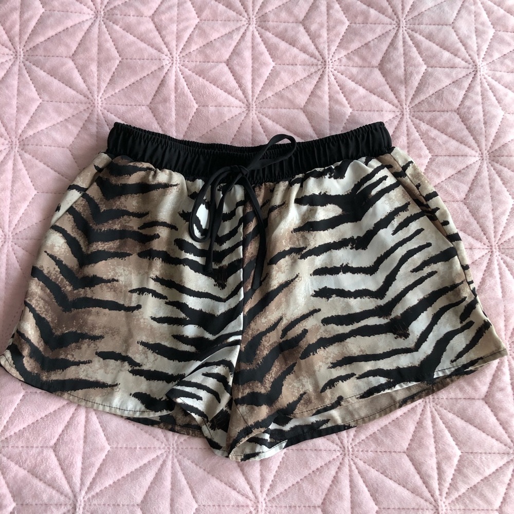 Forever 21 Tiger Print Shorts
